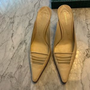 Bcbg slip on sandals